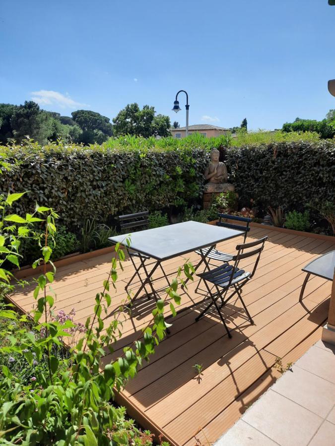 Rez De Jardin Zen, 50 M2, Aux Portes De L Esterel Et Proche Mer, Parking Gratuit Fréjus Exterior foto